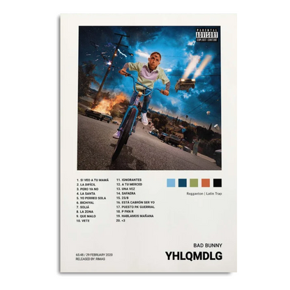 Poster Album BadBo' 50x70cm