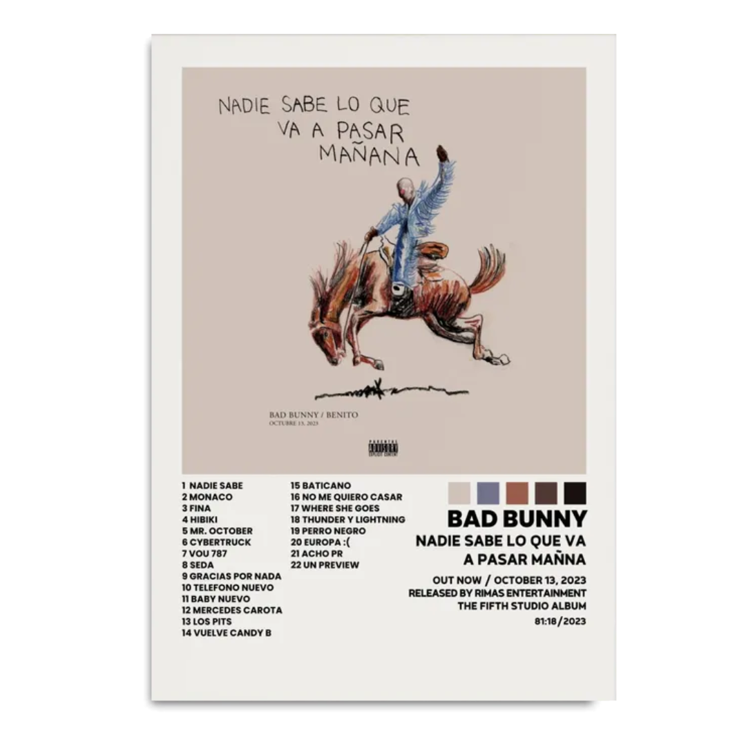 Poster Album BadBo' 50x70cm