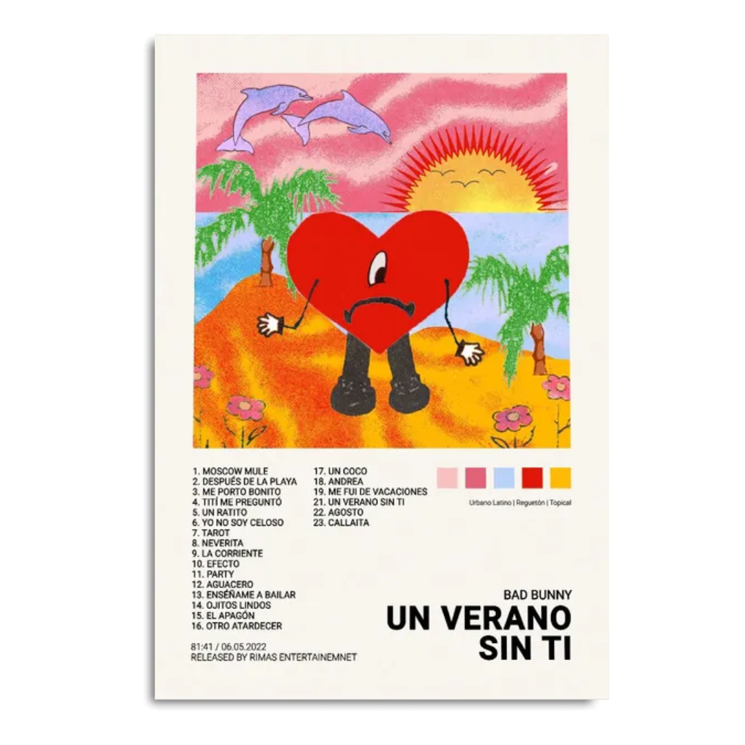 Poster Album BadBo' 50x70cm