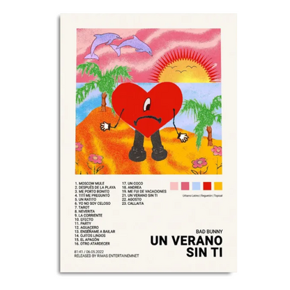 Poster Album BadBo' 50x70cm