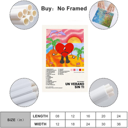 Poster Album BadBo' 50x70cm